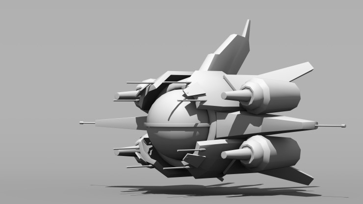 White Dove Fighter Concept